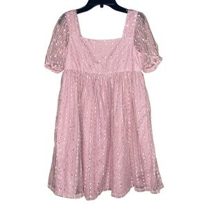 Wonder Nation Girl Square Necked Dress Big Girls Kids Size 12